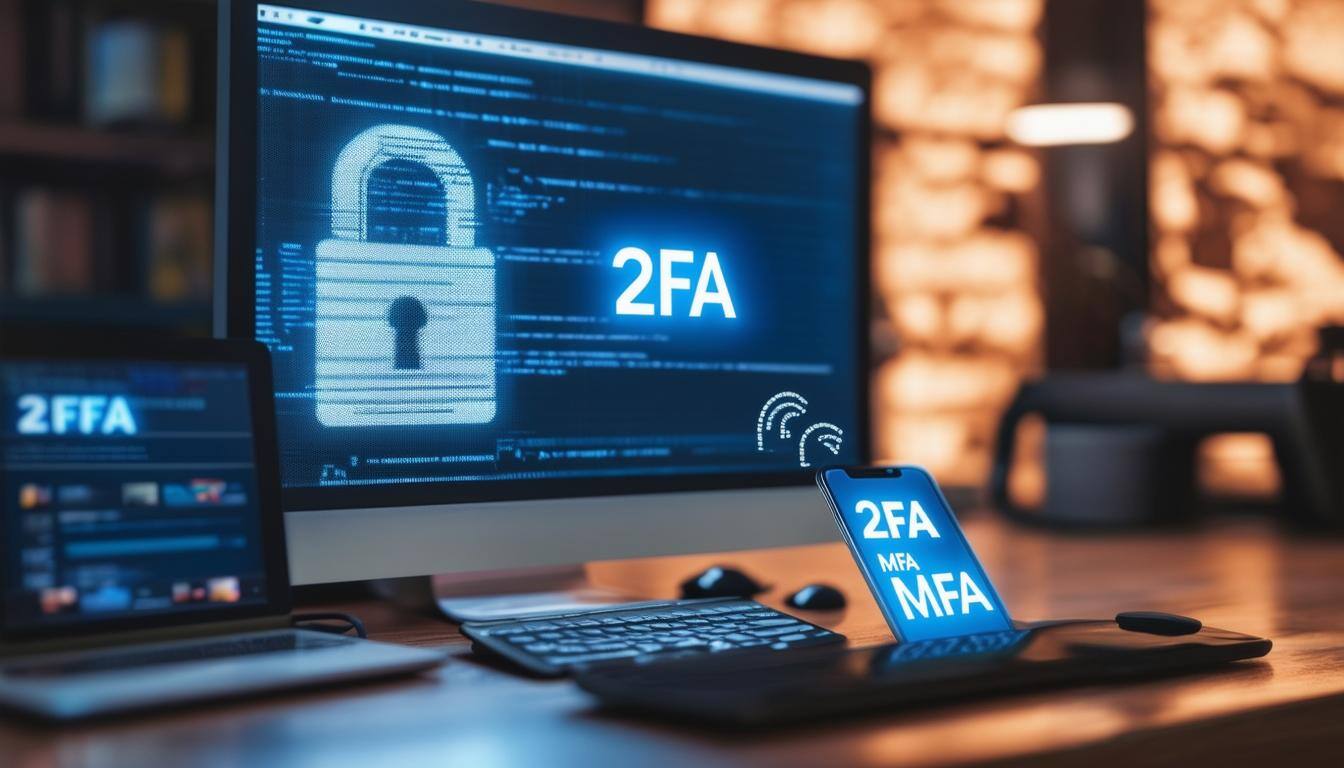 2fa and MFA on a computer and cell phone