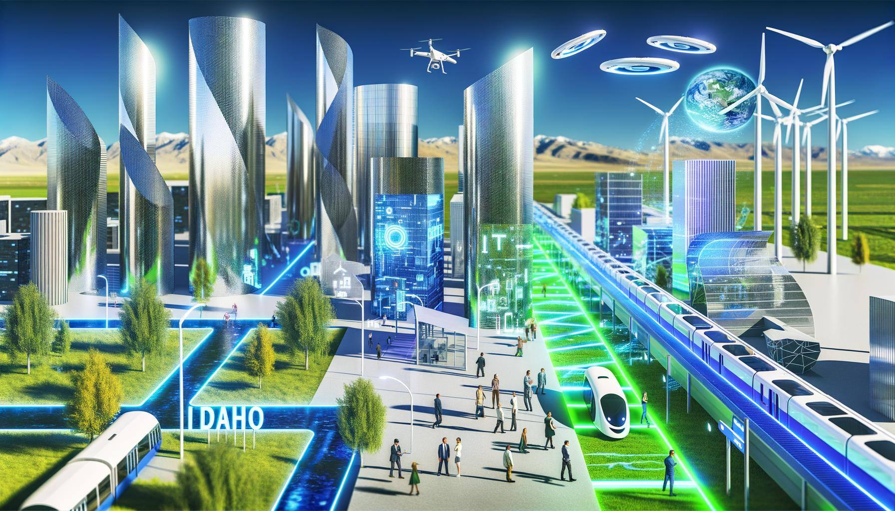 Futuristic Idaho