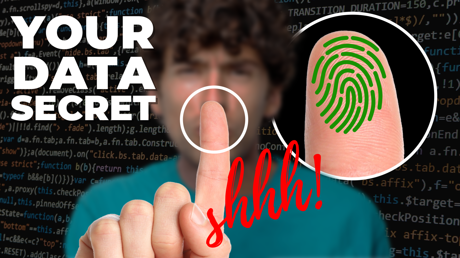 You might hold the secret to data security in your finger